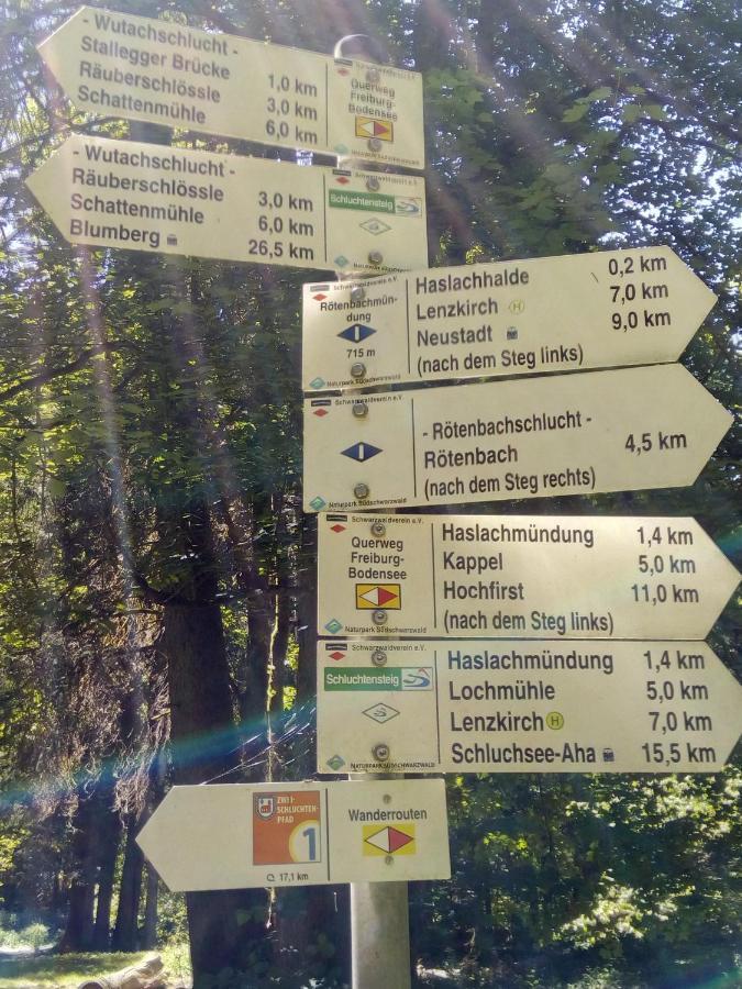 Ferienwohnung Waldrast Lenzkirch Luaran gambar